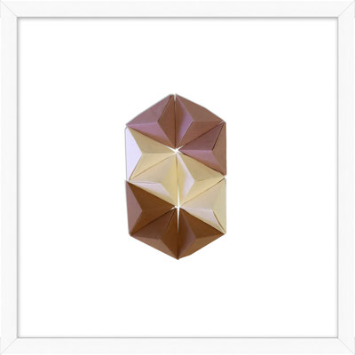 Dimensional Folded Capsule 1 Print by Mat Sanders