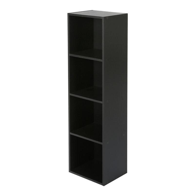 Quirita 106cm H x 30cm W Cube Bookcase, Black