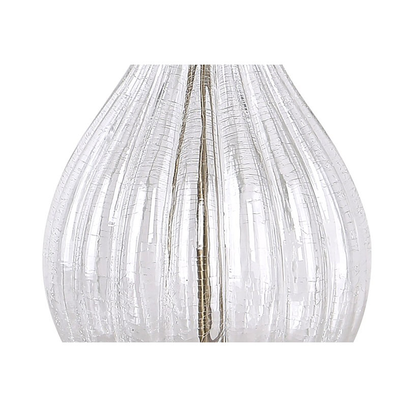 Ensemble de lampe de table Rami, Doré, H 27,25 po x l 14 po x P 14 po, Blanc cassé / blanc