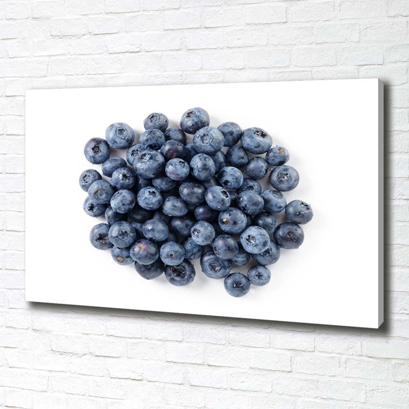 Blueberries - No Frame Print on Canvas