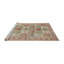 Tapis oriental multicolore tissé à la machine Oriental-850522198