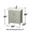 Sheffield 30" Bathroom Vanity Set with Mirror and Medicine Cabinet-59388347-86050444-134392023