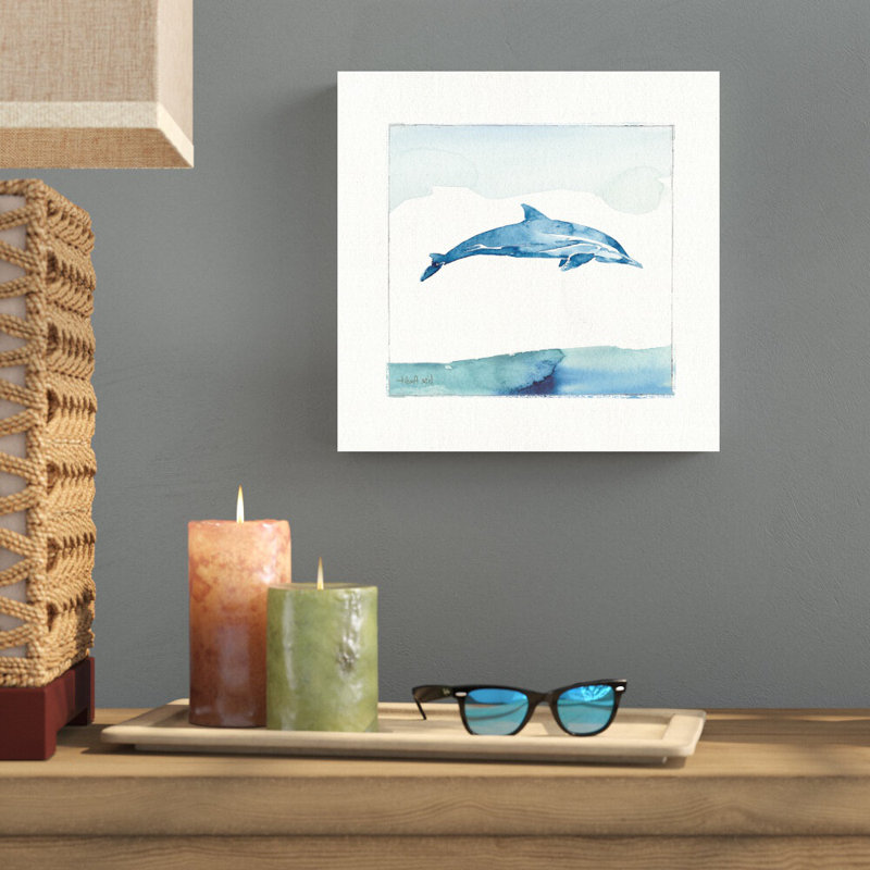 «Sea Life III» par Lisa Audit, reproduction d'art sur toile tendue, H 12 po x l 12 po