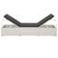 Chaise longue d'extérieur ajustable, coussin, rotin Nino-106065197-106065201