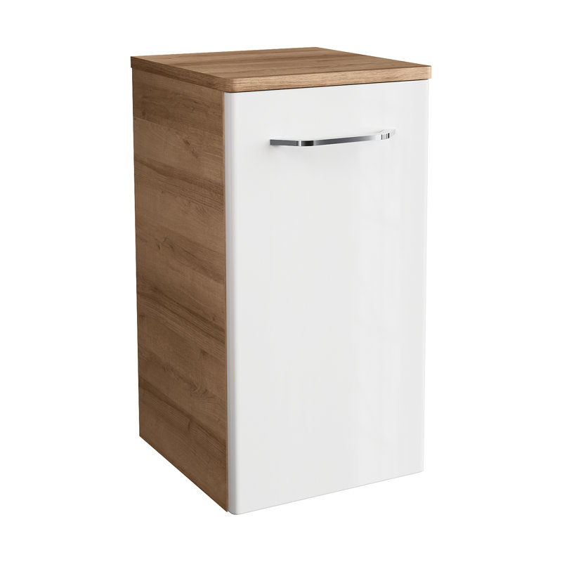Milano Bathroom Cabinet, Branch oak/White