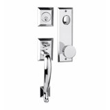 Bravura 913-947 Active Savannah Handleset with Dallas Knob in Bright Chrome