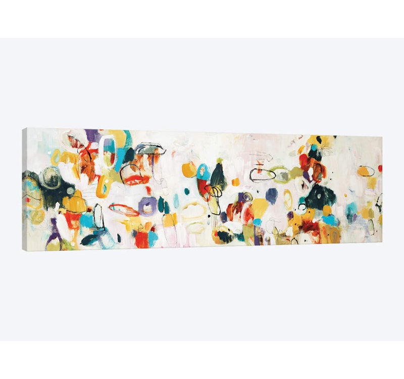«Breakout» par Lisa Ridgers, reproduction d'art graphique sur toile, H 16 po x l 48 po x P 1,5 po, Toile tendue