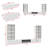 172”w Tv Stand Entertainment Center With Fireplace-1308886324