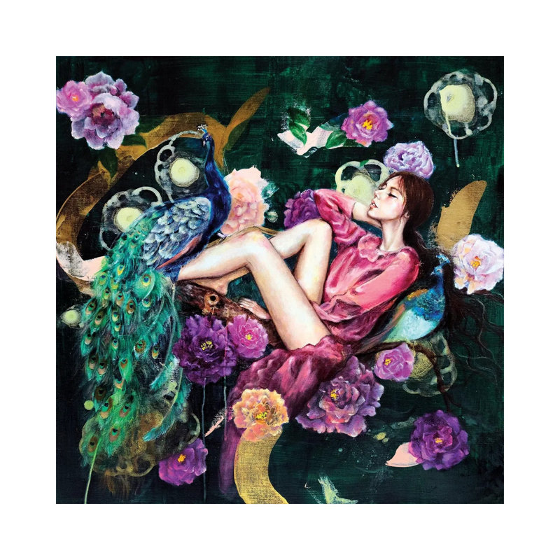 The Dreamer's Night by Eury Kim - Painting on Canvas, Wrapped Canvas, 45.72 cm H x 45.72 cm W x 1.91 cm D
