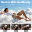Repose-pieds double inclinable à double moteur avec porte-gobelet chauffant et port USB-124580134