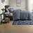 Cozy Cotton Bedding Sets, Blue Duvet With Classic Elegance For All-seasons