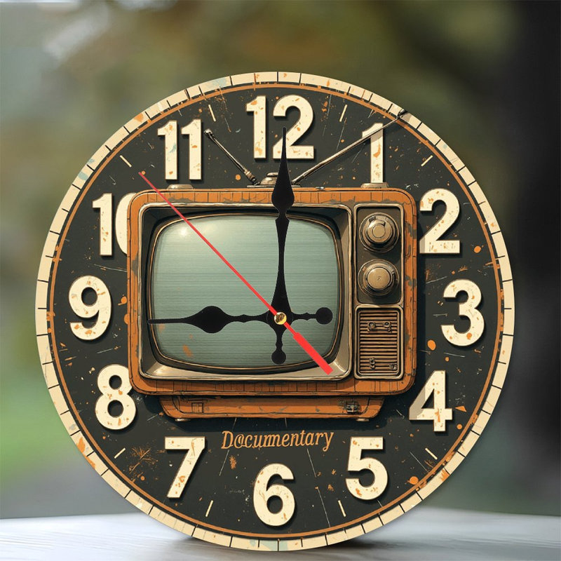 Horloge murale rétro