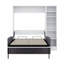Lit escamotable avec canapé et tablettes Murphy