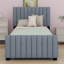 Lit plateforme tapissier avec lit gigogne-1698967621
