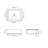 30"L X 19" W Farmhouse/Apron Front White Ceramic Kitchen Sink