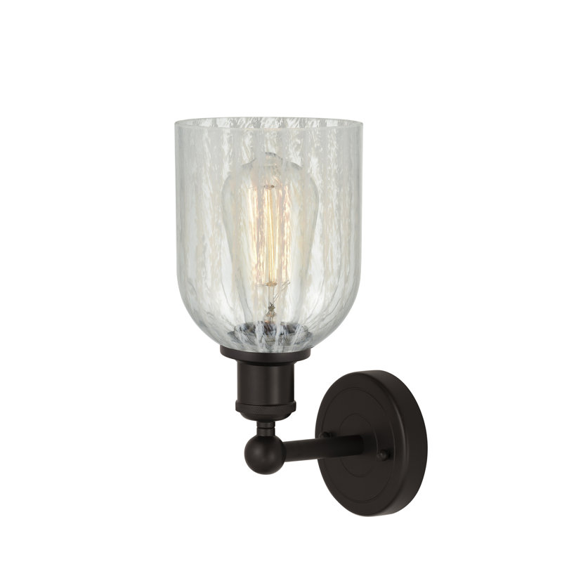 Carmi Armed Sconce, Mouchette, Oil Rubbed Bronze