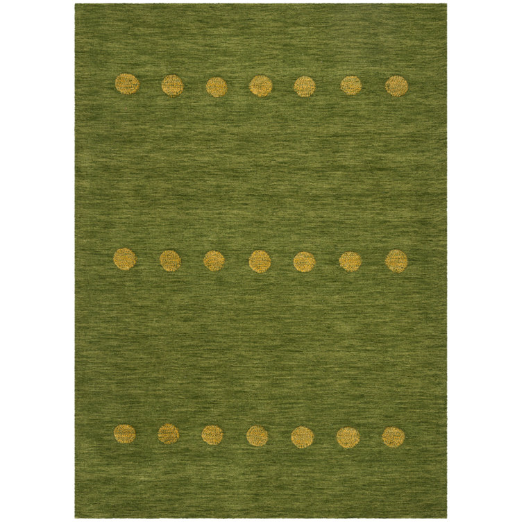 Pixley Hand Loomed Wool Polka Dots Rug