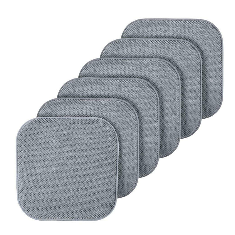 Comfy Seating Outdoor 1.65'' Dining Chair Chair Pad, Navy Blue