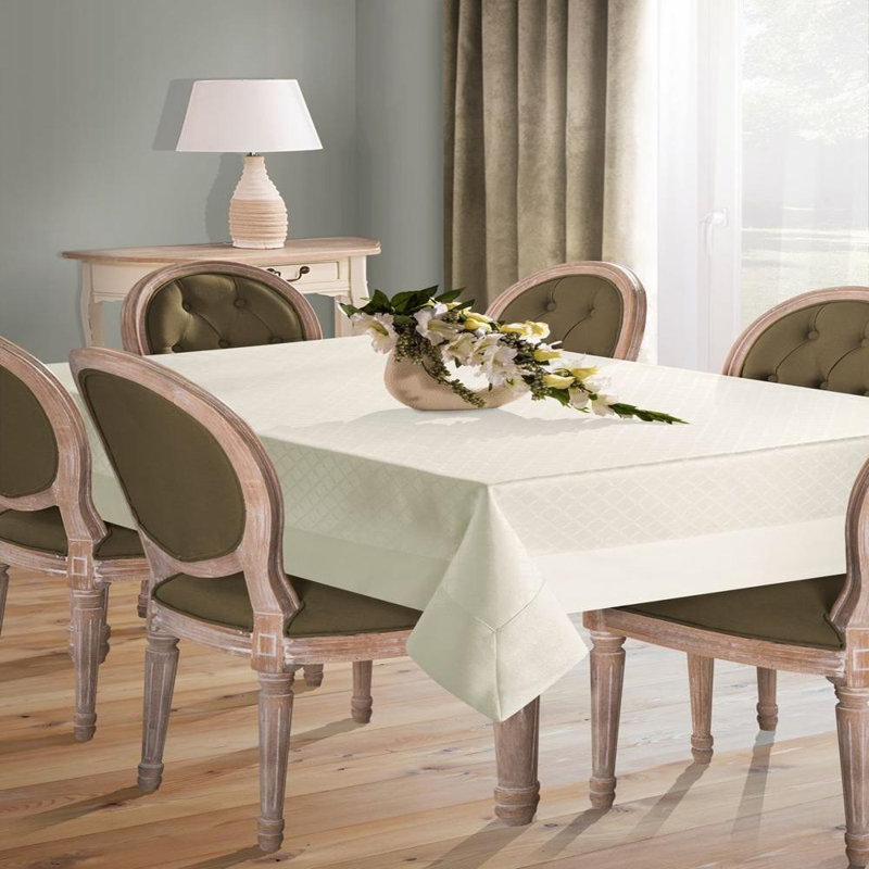 Klara Tablecloth 2 150X300 Cm Cream, 150cm W x 300cm L, Cream