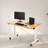 Adjustable Metal Base Standing Desk-60317189-60317186