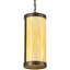 Luminaire suspendu en bronze huilé Annetraude