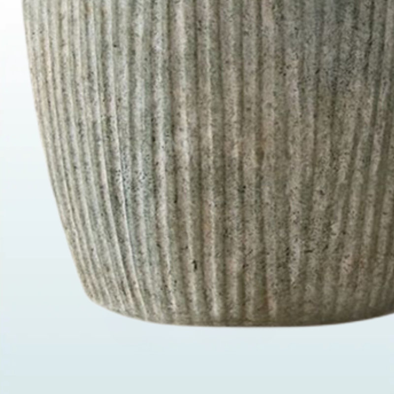 Benjen Modern and Contemporary Green Ceramic Beige Shade Table Lamp, 17.36'' H X 9.36'' W X 9.36'' D