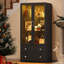 Vitrine haute 64 po avec portes en acrylique et lumières DEL-607213203