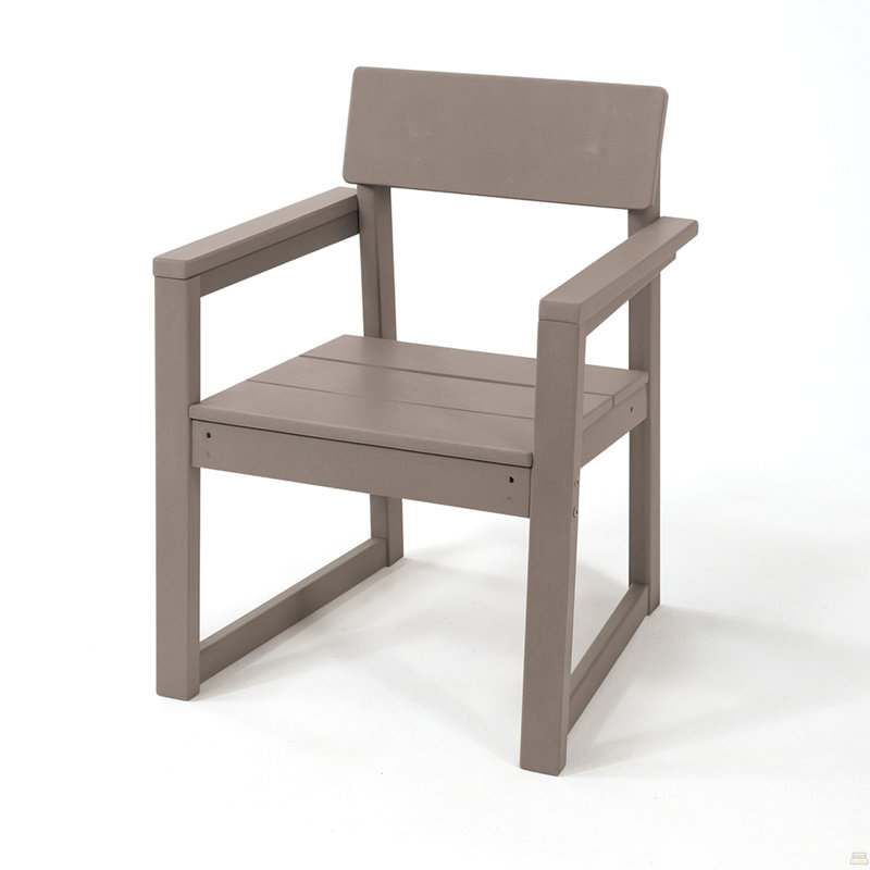 Fauteuils d'extérieur et de jardin en PEHD, Bois