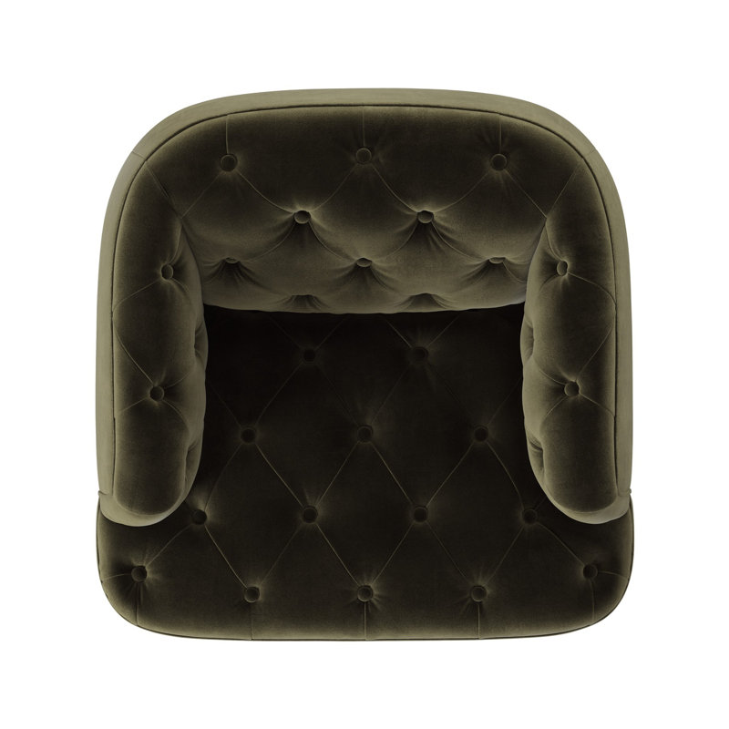 Paul Swivel Tufted Barrel Chair