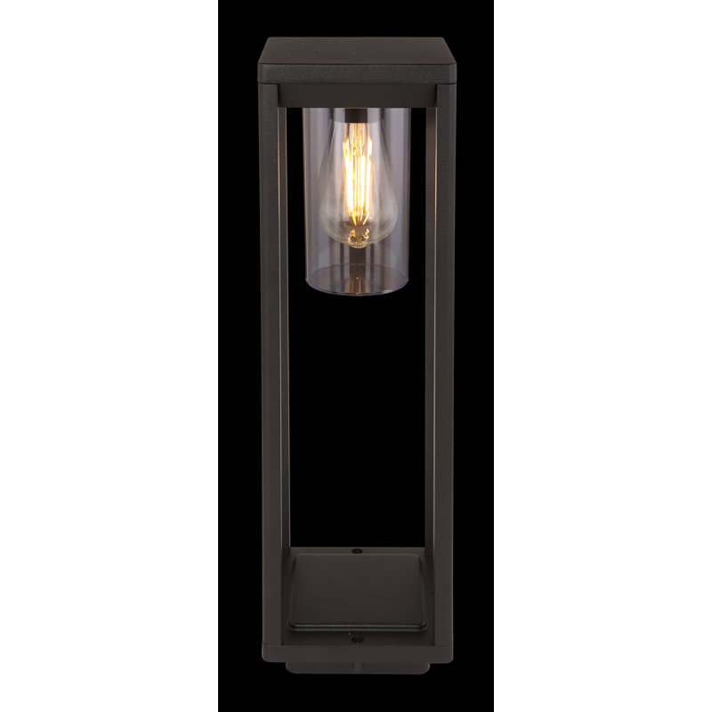 Currey Black Pathway Light, 50cm H x 15cm W x 15cm D