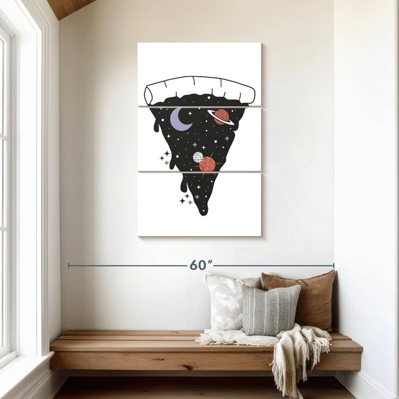 Yarlin Space Pizza, H 45 po x l 28 po