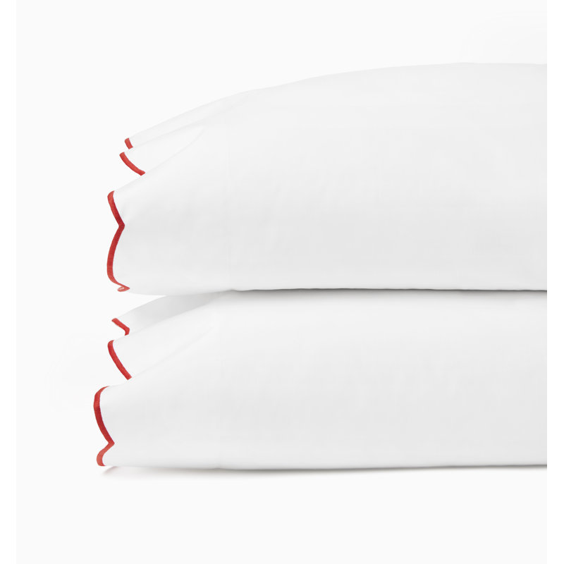 Limana Pillow Case, Persimmon, King Pillowcase