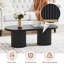Table basse ovale simple 39,38 po-821055914