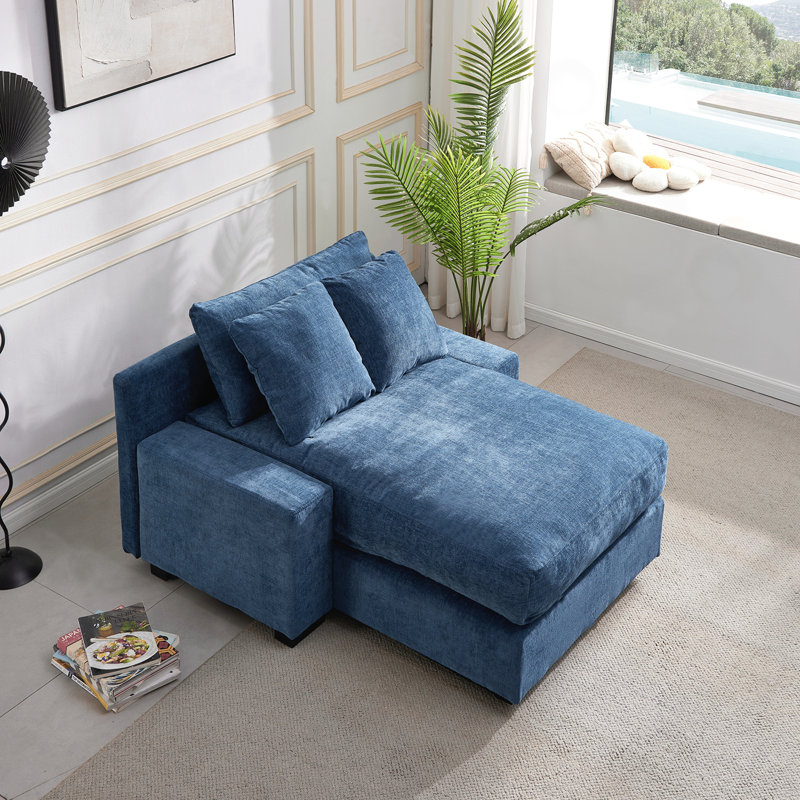 Khailee 48.8, Blue Chenille