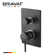 Bravat Solid Brass Light Oil Rubbed Bronze 2-Way Shower Control Mixer Valve