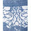 Tapis moderne noué à la main de conception unique - bleu, 9 pi 2 po x 12 pi 0 po