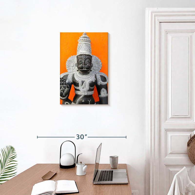 Adella Hindu Lord Hanuman, 24" H x 16" W