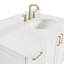 ARIEL Taylor 42.25 Single Sink Bathroom Vanity with Man-Made Stone Top-Oval-635474369-635474371-661486143