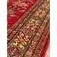 Tapis en laine et coton rouge noué à la main Original