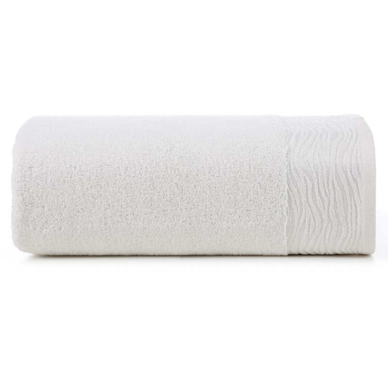 Hreinn Midweight Jacquard Hand Towel, Cream