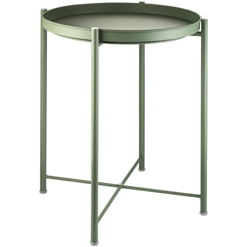 Table de bout Aizaiah, Atrovirens