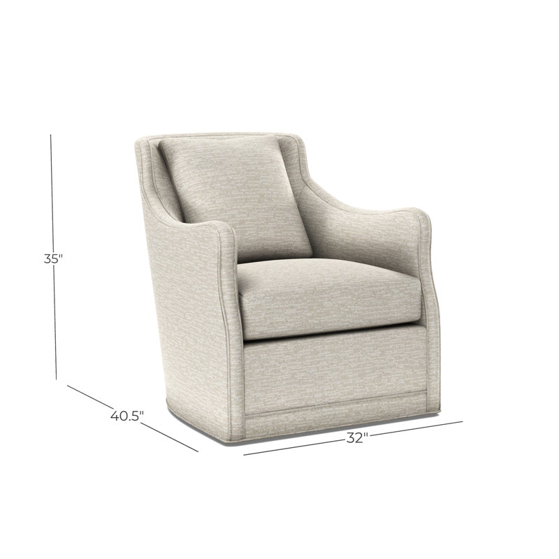 Arcadia Swivel Chair, Wild Dunes Chamois