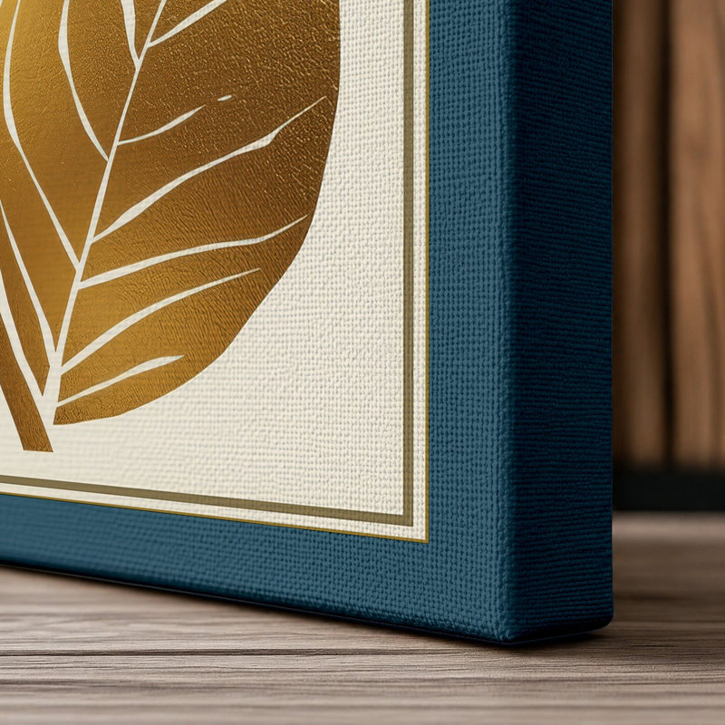 Print, 24x16 - 61.0 x 40.6 cm, Teal Border