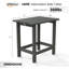 Table d'appoint de patio en PEHD-1410554108