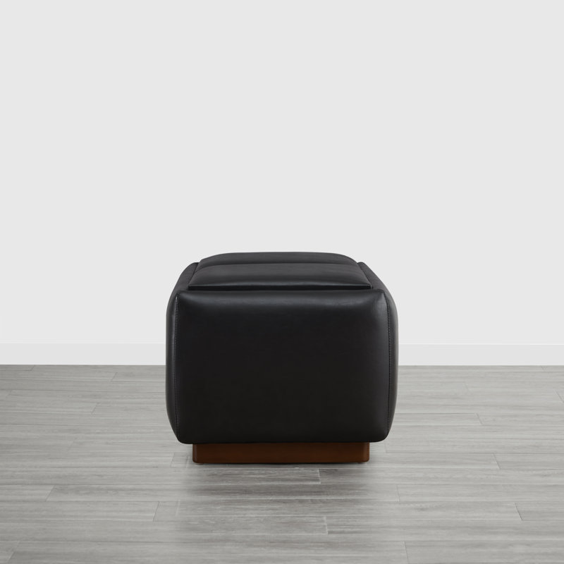 Arika 37'' Wide Rectangle Upholstered Storage Ottoman