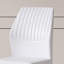 Ensemble 4 pièces de chaises de salle à manger en polyuréthane de luxe: dossier ergonomique, hauteur de 36,7 pouces-246797999-246798002