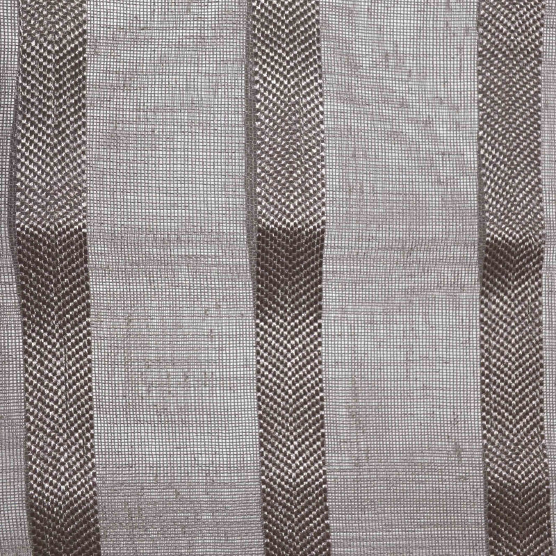 Tissu rayé 160 Sheers, Argent