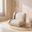 83" Modern Convertible Corduroy Floor Sofa Bed-1872488681