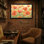 Plantes et fleurs, coquelicots, impression sur toile