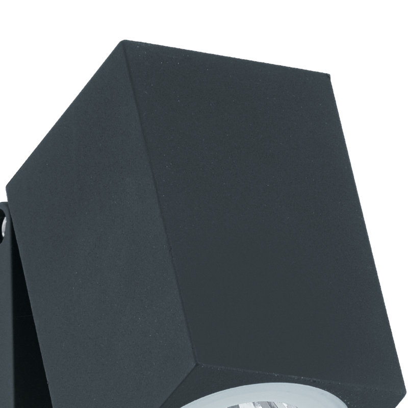 Baggs Integrated LED Outdoor Armed Sconce, With a sensor